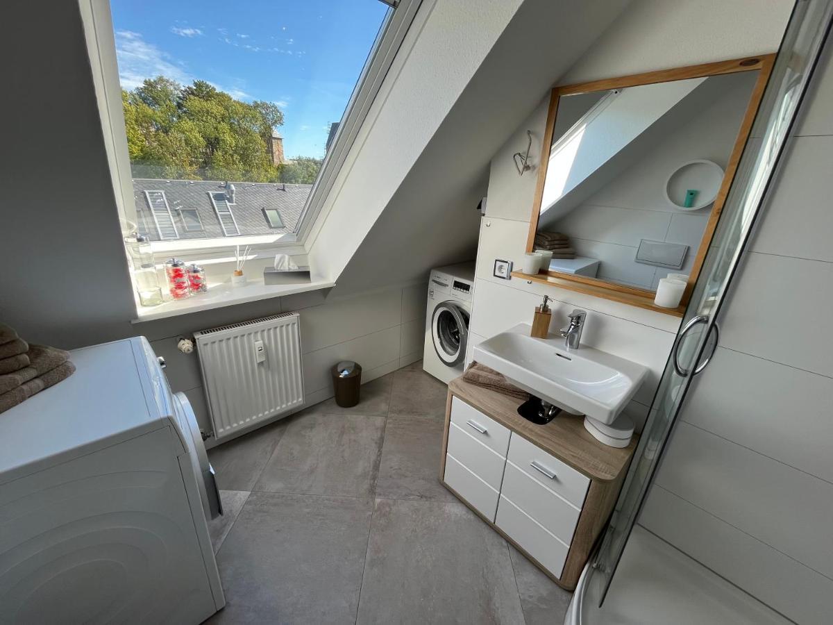 Attraktives Appartement Im Stadtzentrum Plauen Balkon Lift Zewnętrze zdjęcie