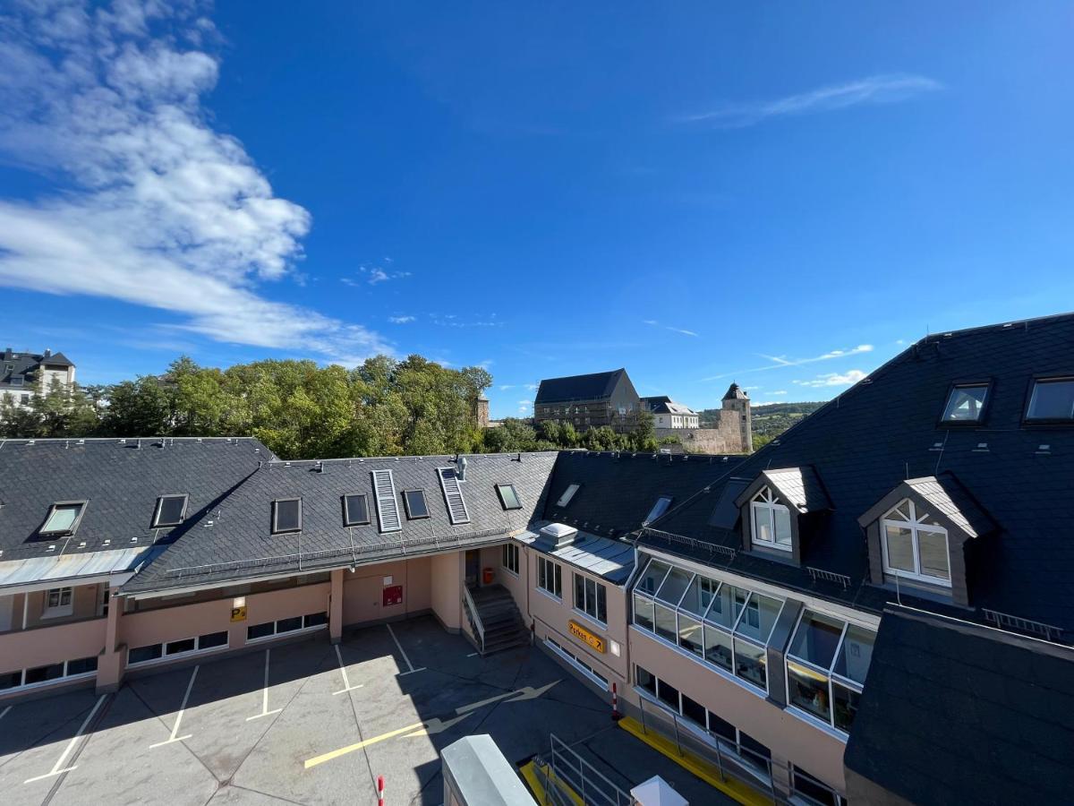 Attraktives Appartement Im Stadtzentrum Plauen Balkon Lift Zewnętrze zdjęcie
